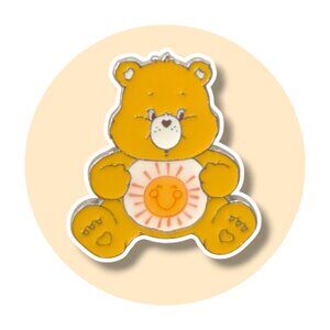 Funshine Bear Retro Care Bears Pin